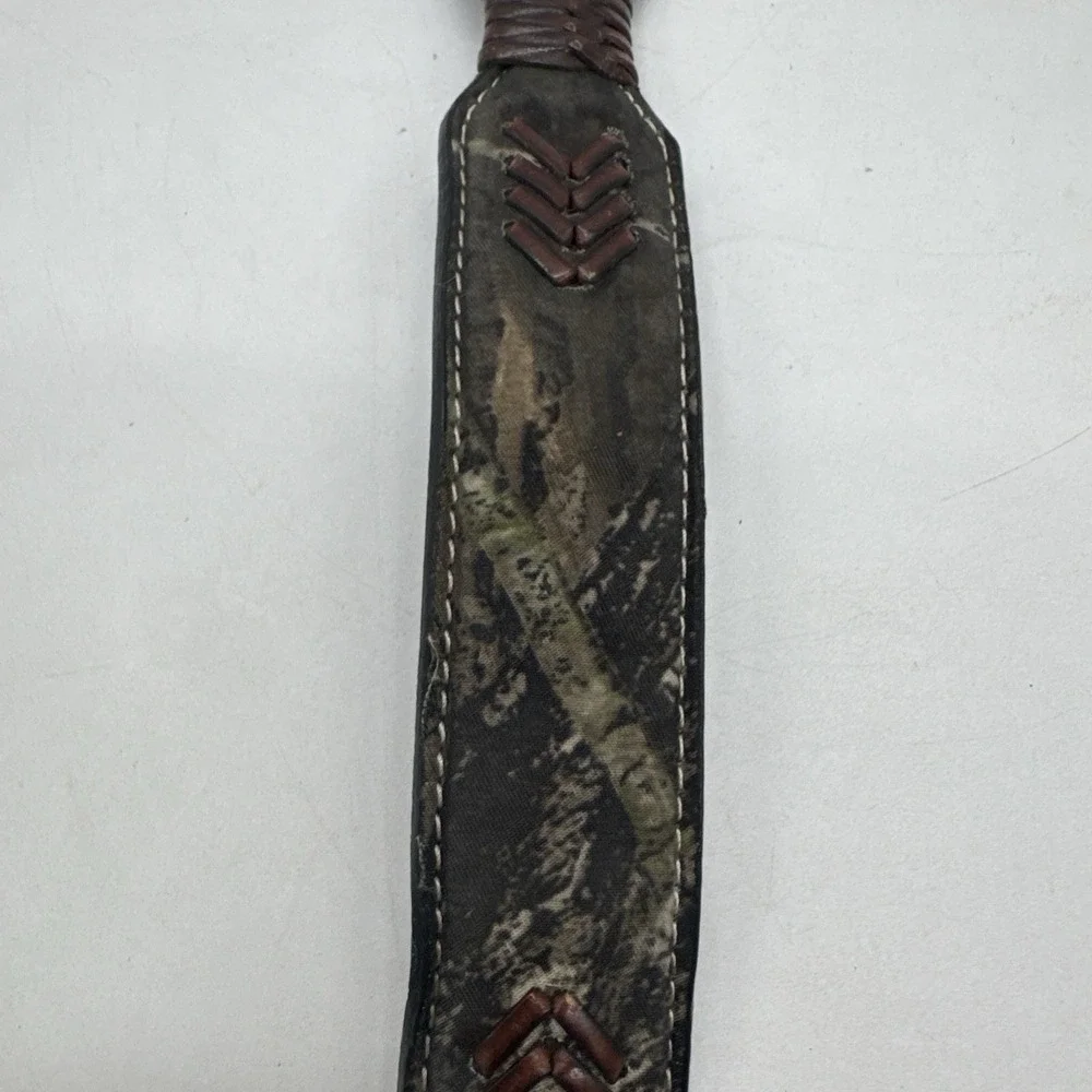 Nocona Western‎ Boys Belt Leather  Brown Camo N44190222 Size 20